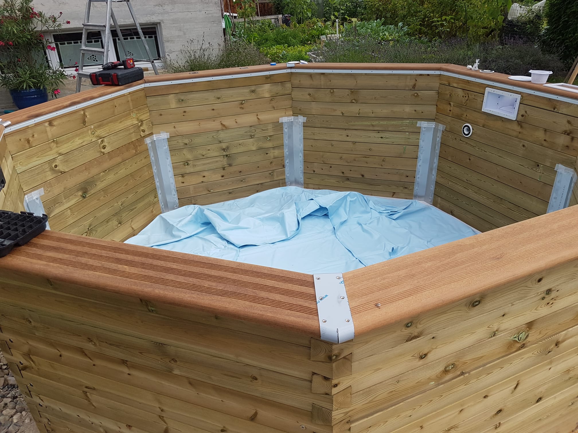 Piscine bois